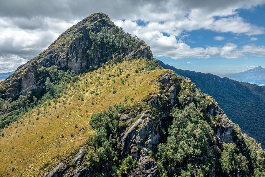 Andes mountains Ecuador Pasochoa