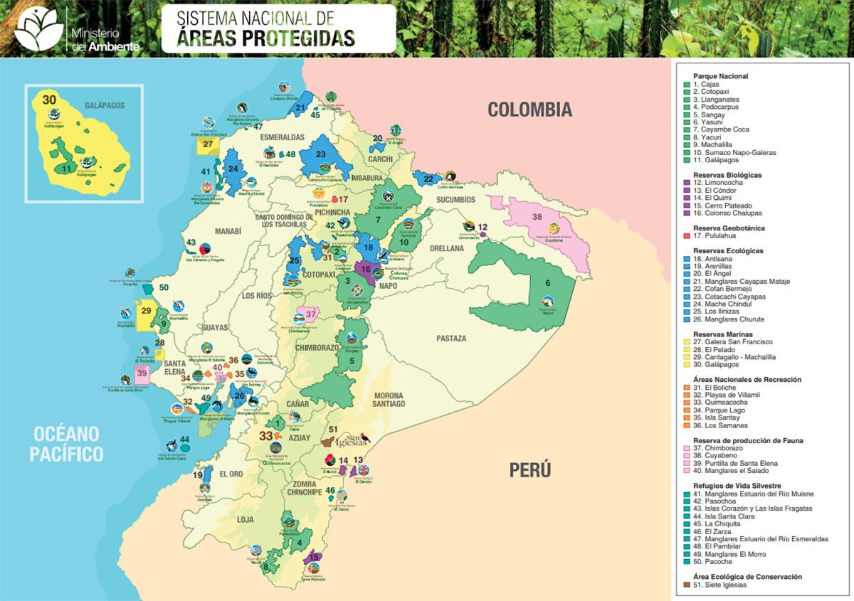 Ecuador system of Protected Areas